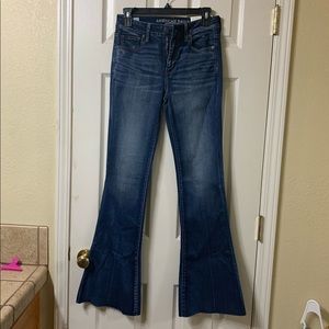 AE 🦅 high rise slim flare